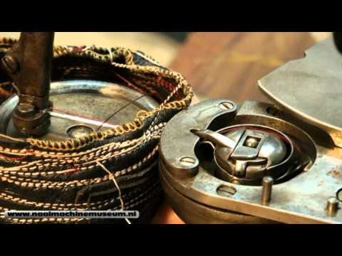 Video: Singer 46K15 Schuhmacher Handschuh-Maschine
